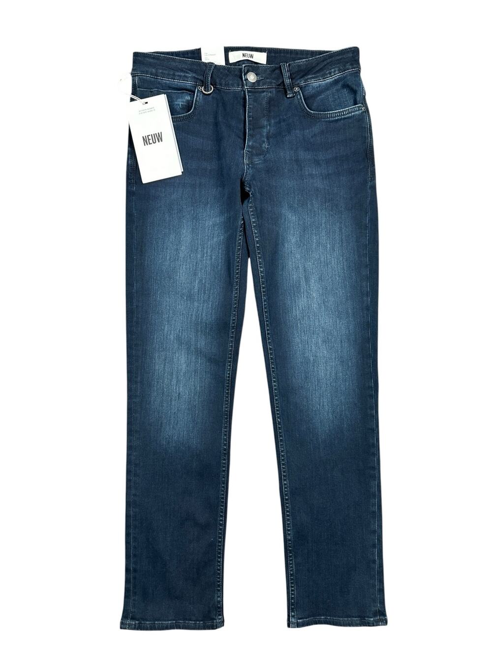 Neuw Lou Regular Straight Polar Jeans Blue NWT — Size 28x32